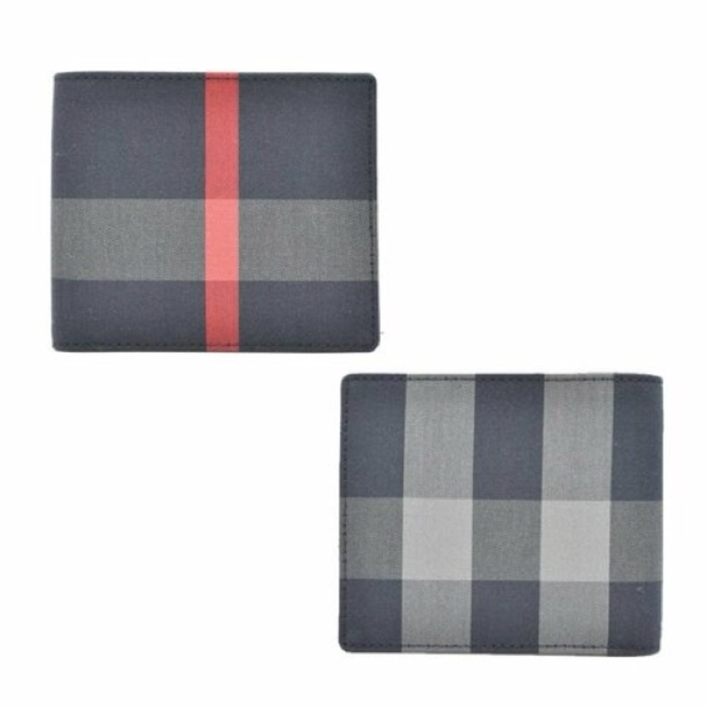 8/21 Game #3 NEW Burberry Classic Bifold Check Logo Wallet